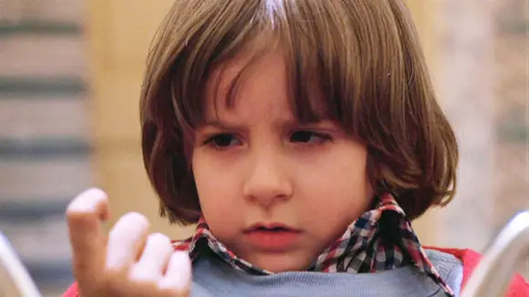 Danny Lloyd in The Shining - Stanley Kubrick (1980)