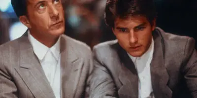 Tom Cruise and Dustin Hoffman in Rain Man (1988)