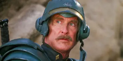 Jon Cypher as Duncan, better known as Man-at-Arms, in 1987 film, Masters of the Universe.