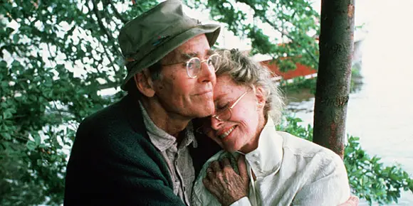 On Golden Pond, Katherine Hepburn, Henry Fonda,