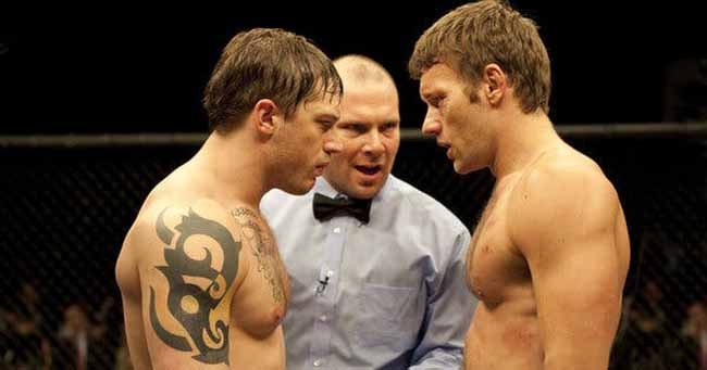Warrior - Joel Edgerton and Tom Hardy